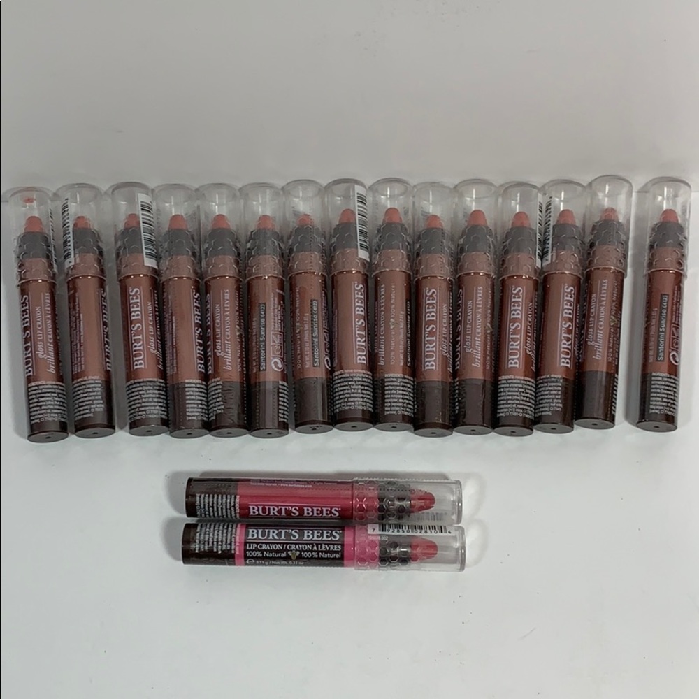 Burt’s Bees Lip Crayons Lot of 17